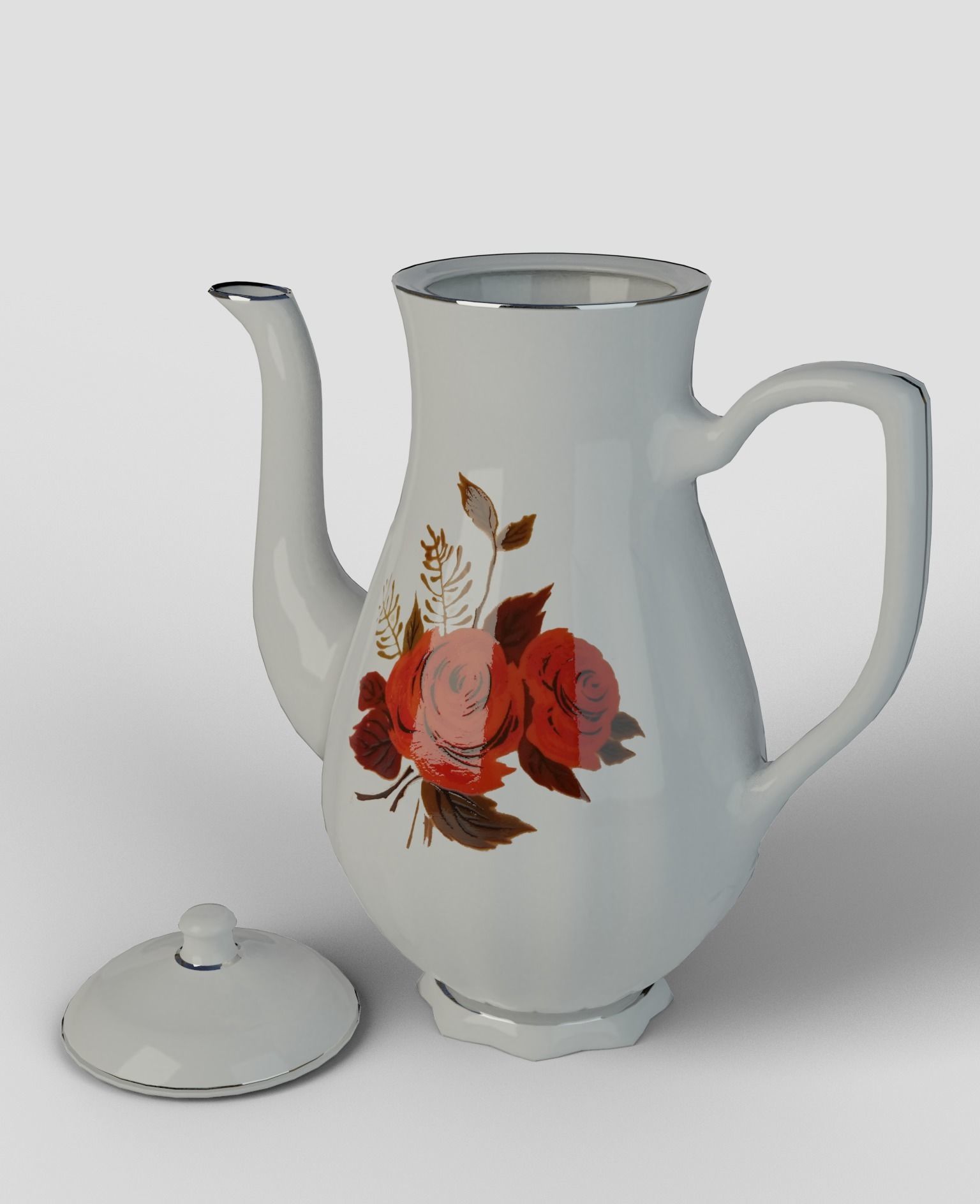 Tea Pot 3D model_2