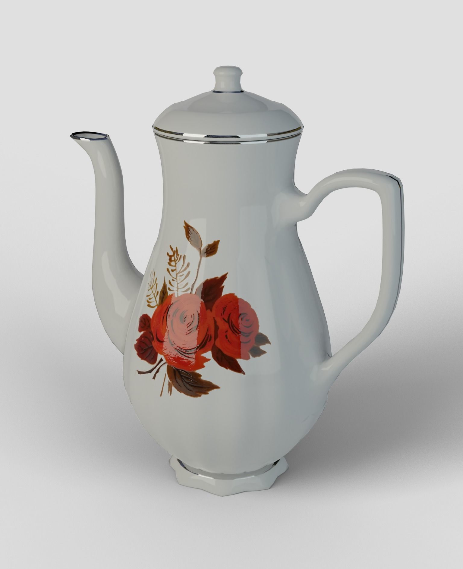 Tea Pot 3D model_1