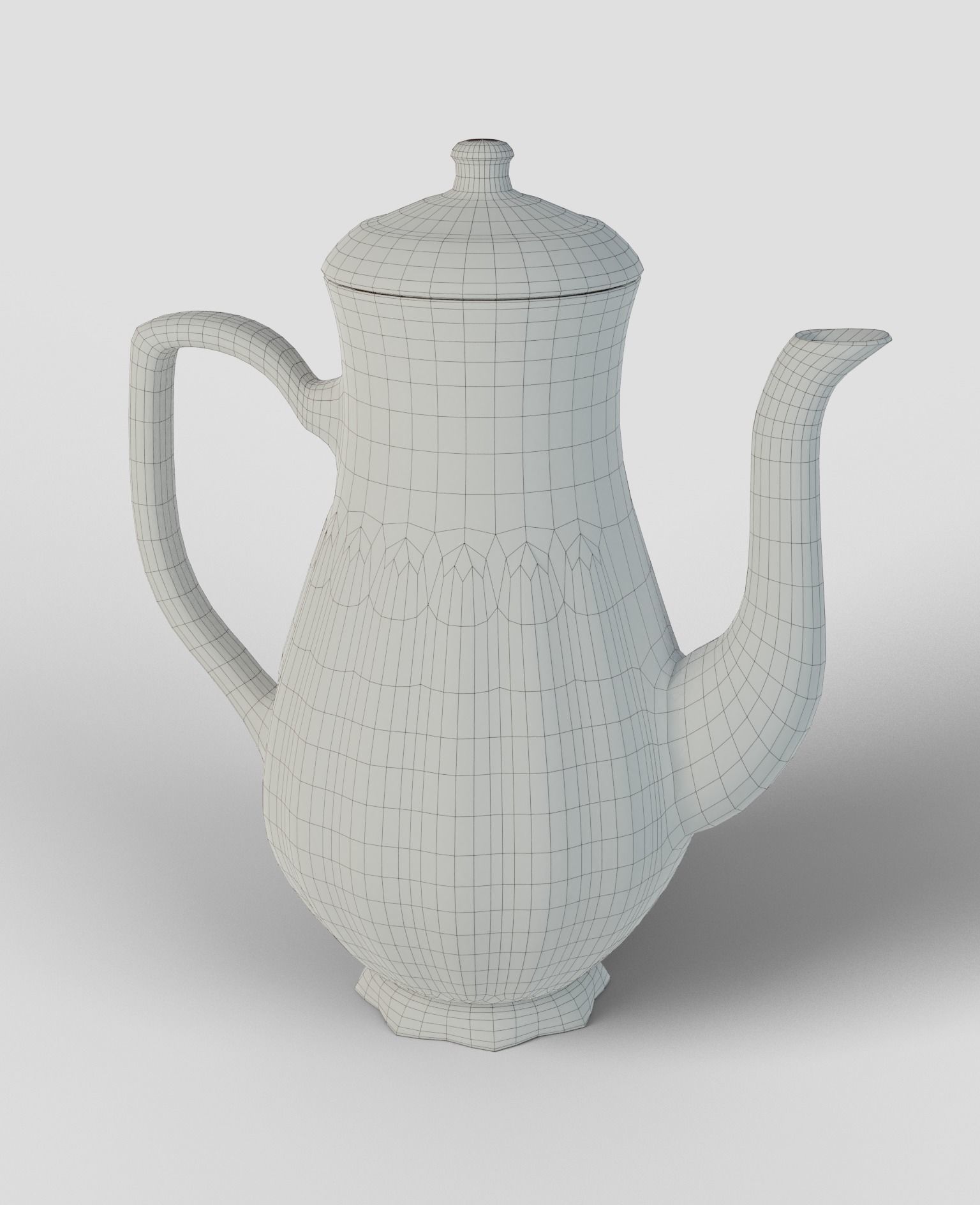Tea Pot 3D model_4