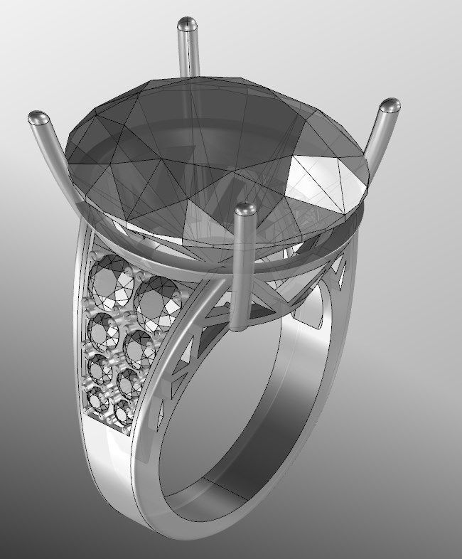 Ring   od  4 3D print model_9