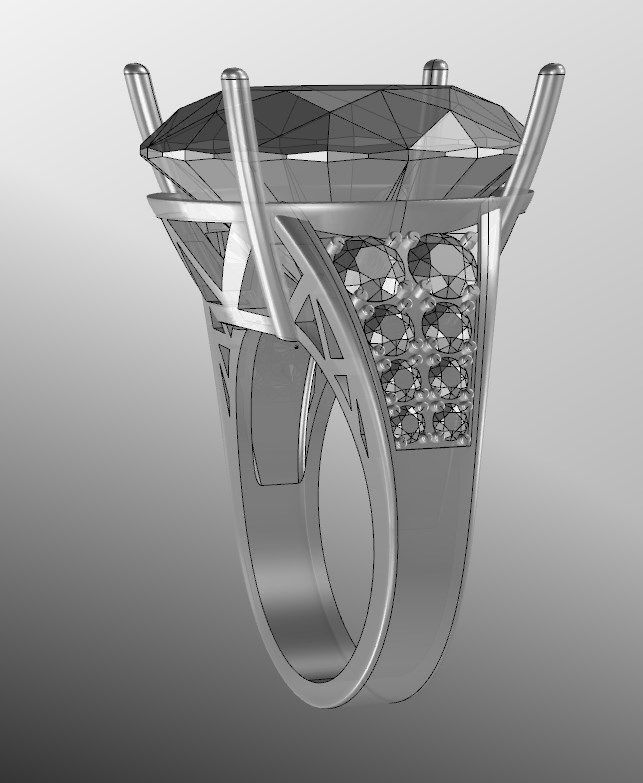 Ring   od  4 3D print model_11