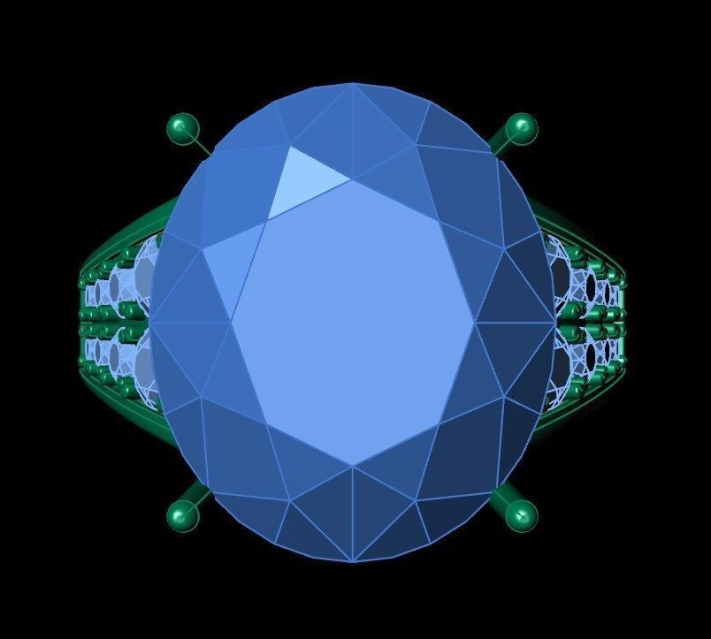 Ring   od  4 3D print model_8