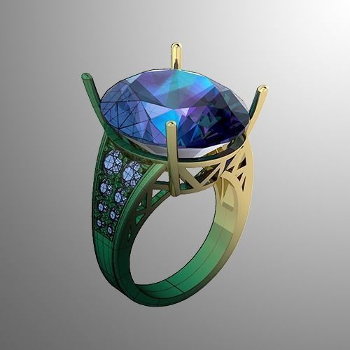 Ring   od  4 3D print model_1