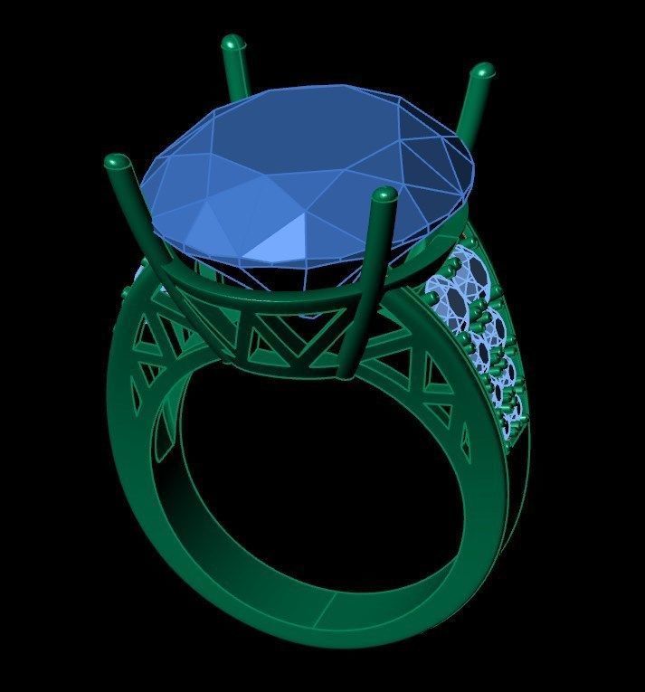 Ring   od  4 3D print model_4