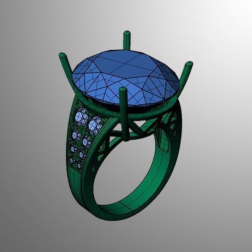 Ring   od  4 3D print model_2