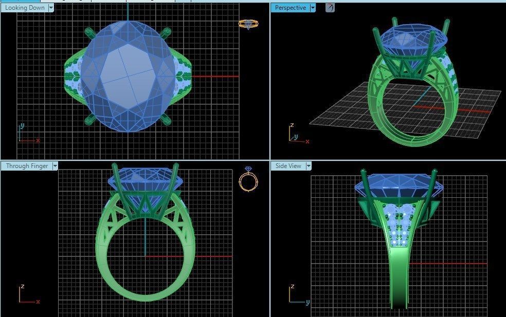 Ring   od  4 3D print model_3
