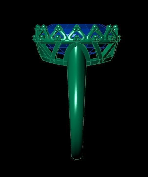 Ring  pk 1 3D print model_5