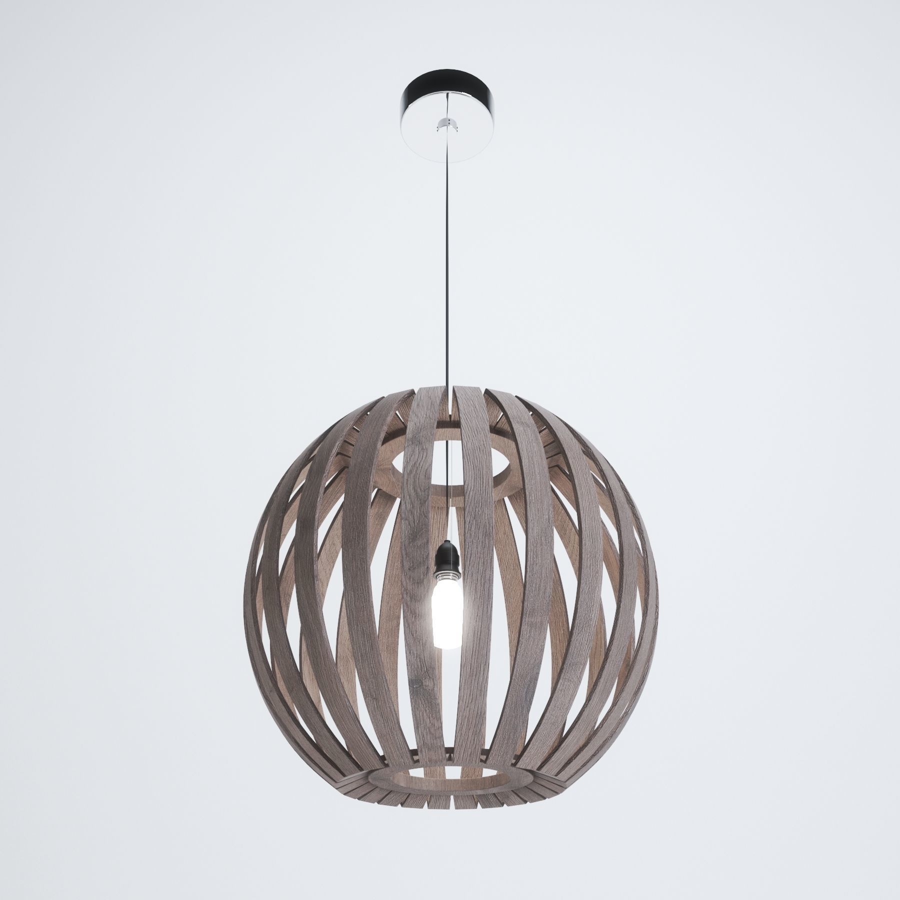 Pendant Lamp A011 3D model_3