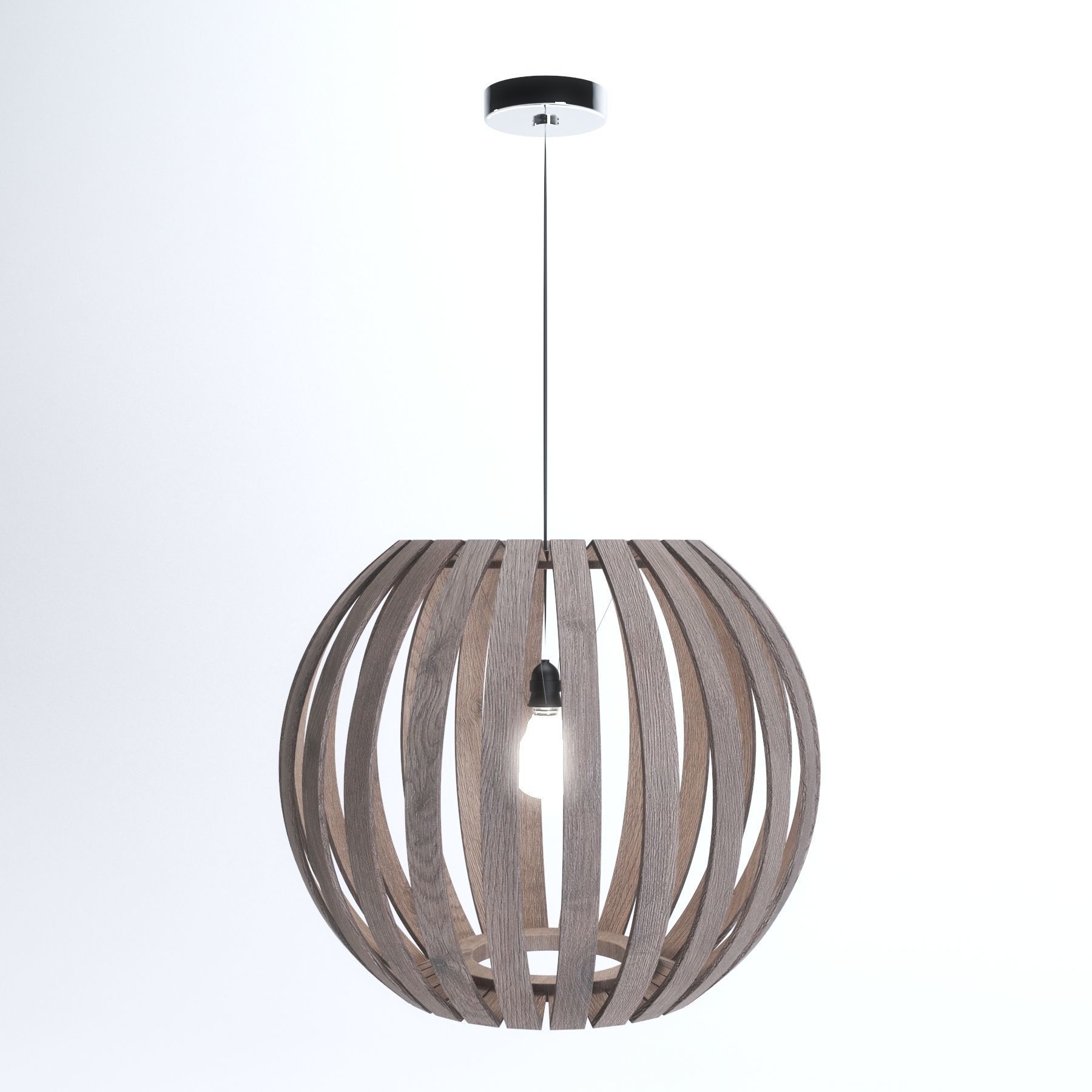 Pendant Lamp A011 3D model_2