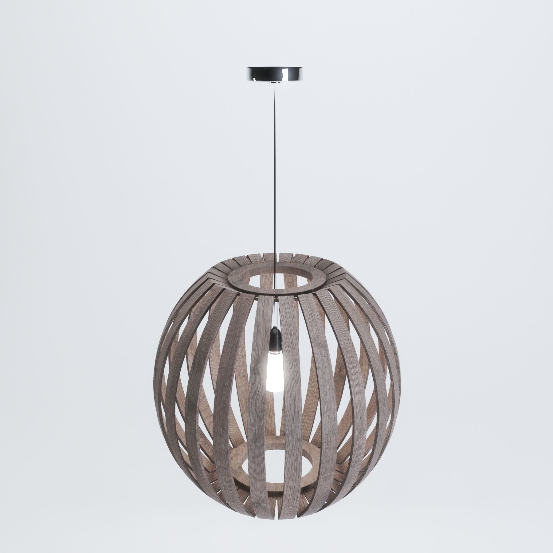 Pendant Lamp A011 3D model_4