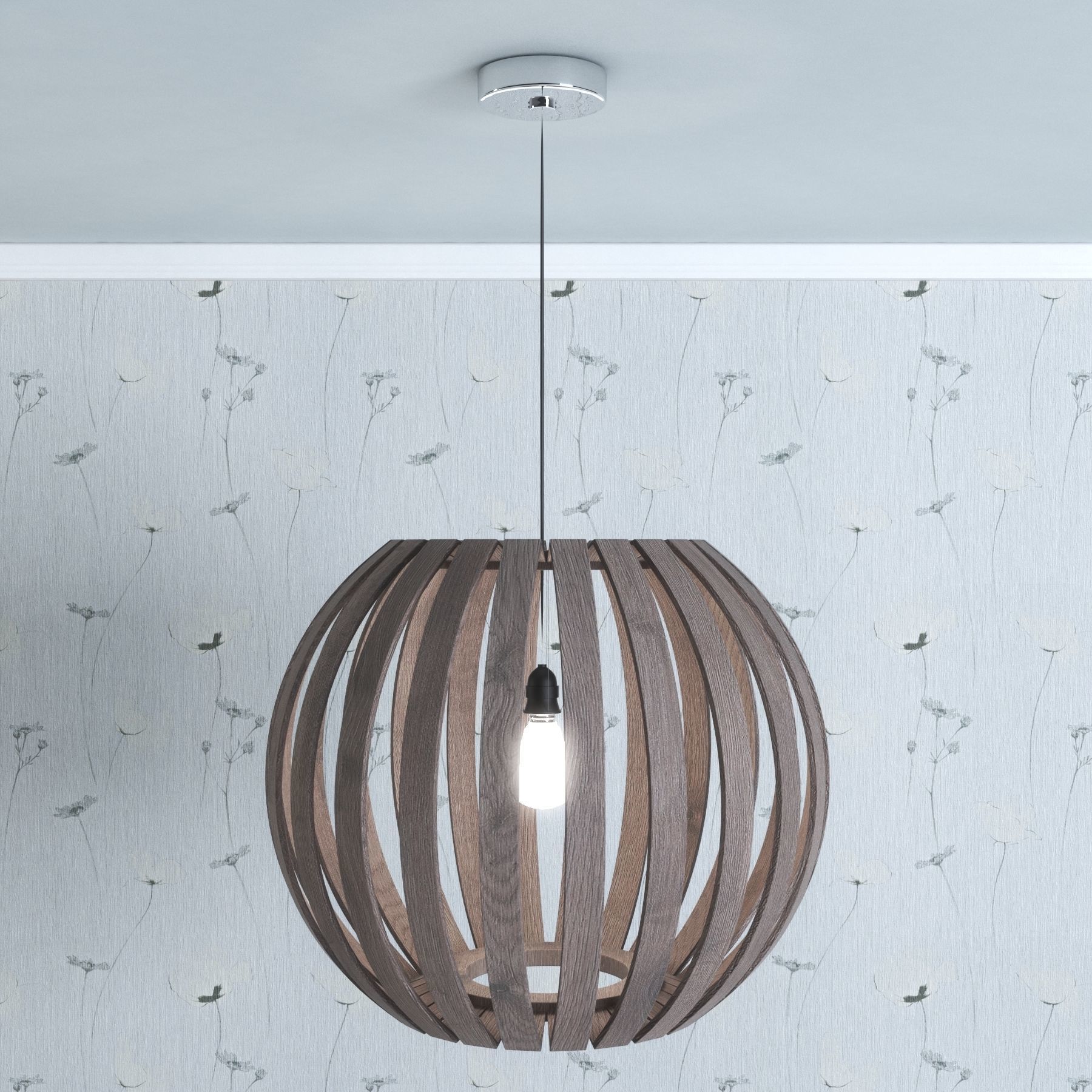 Pendant Lamp A011 3D model_1