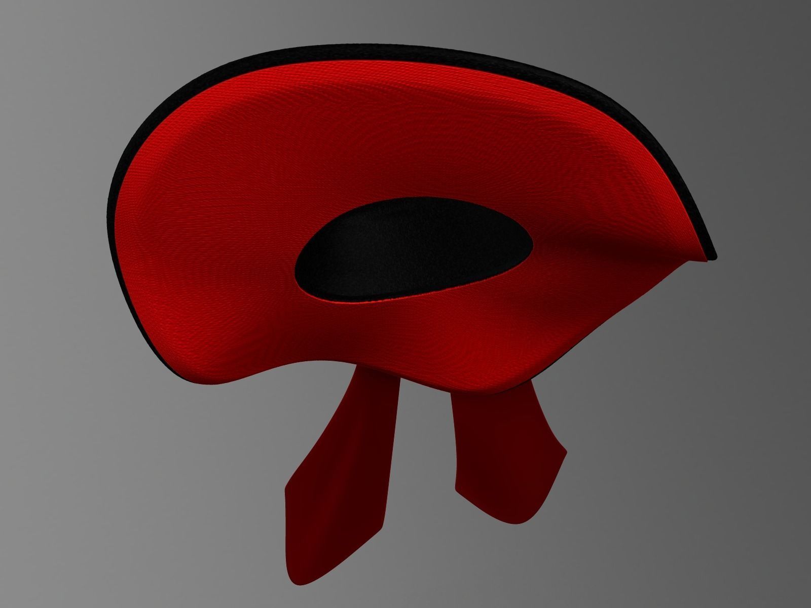 Witch Hat Low-poly 3D model_1