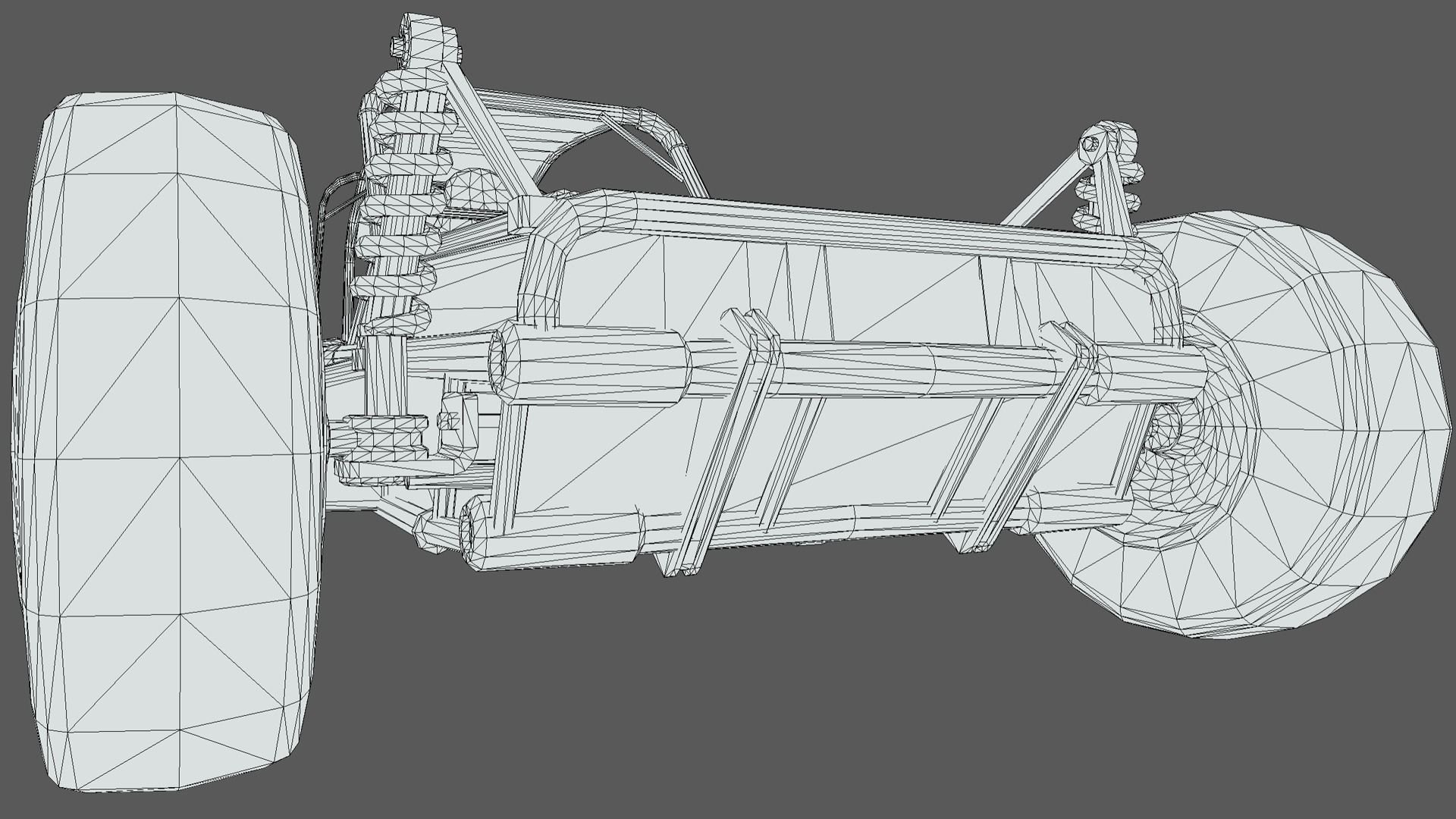 Buggy PBR dune Low-poly 3D model_15