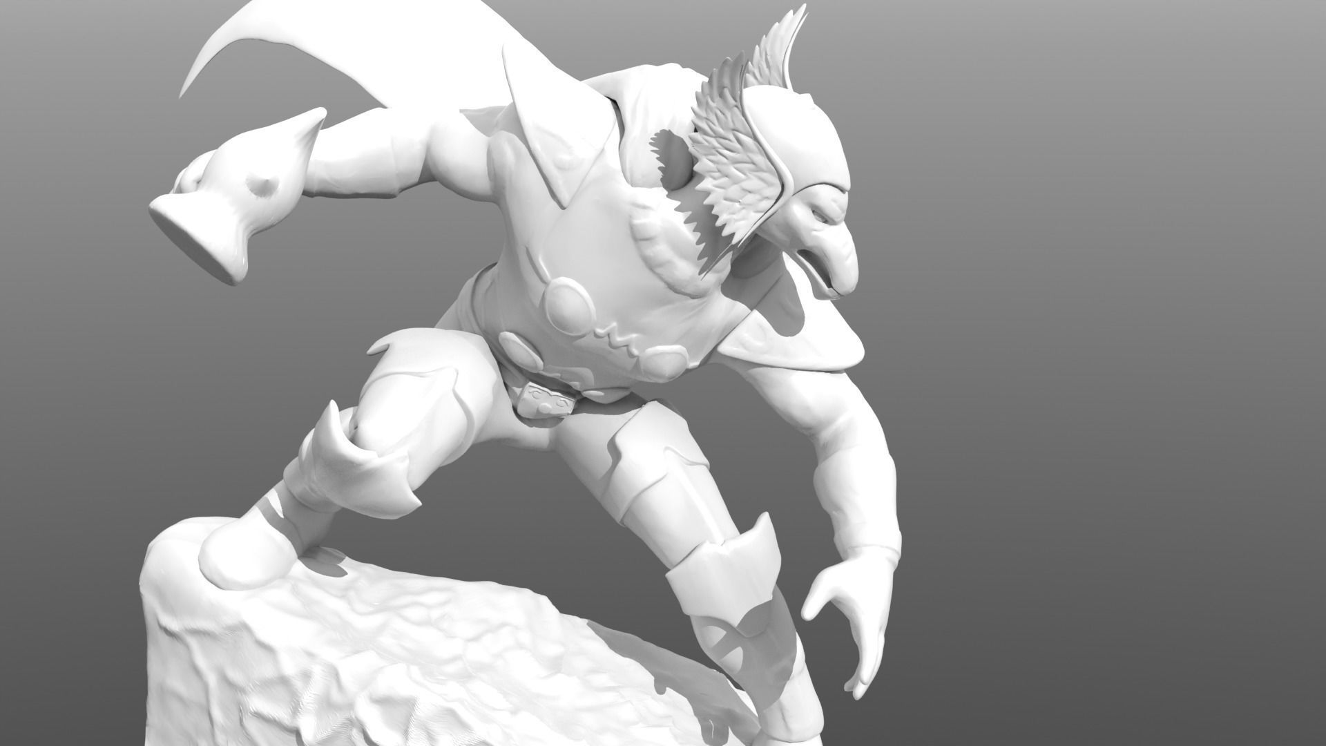 Beta Ray Bill 3D print model_5