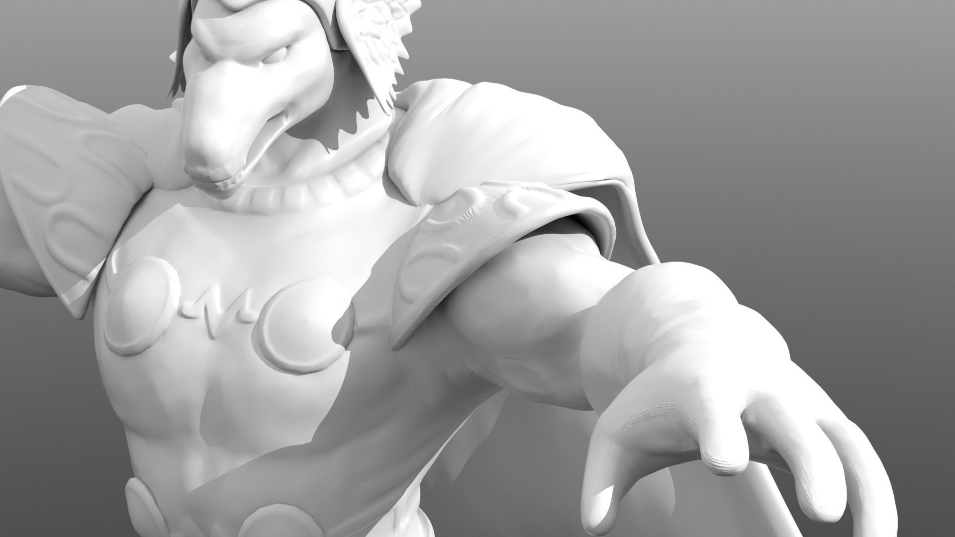 Beta Ray Bill 3D print model_11