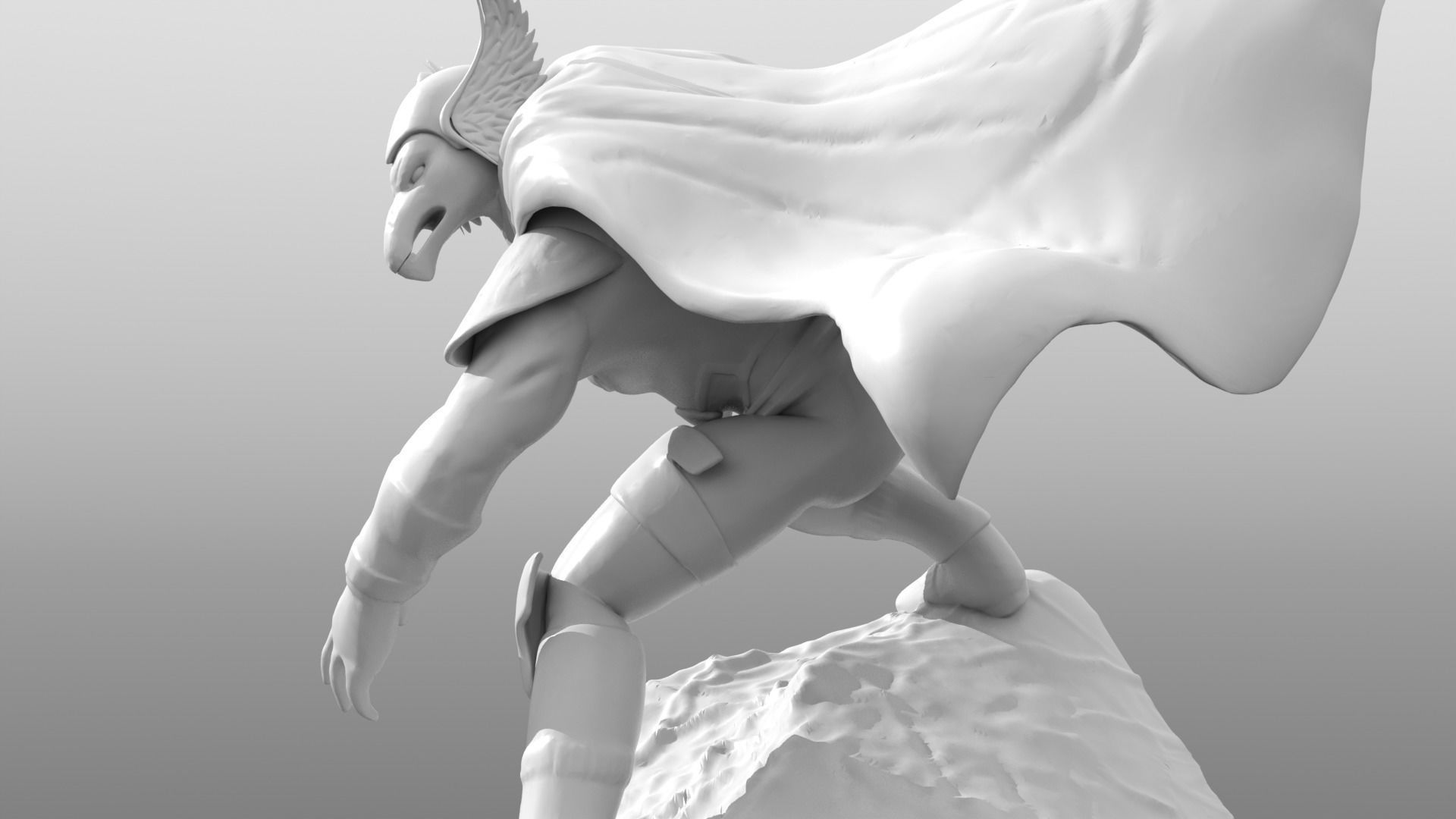 Beta Ray Bill 3D print model_2