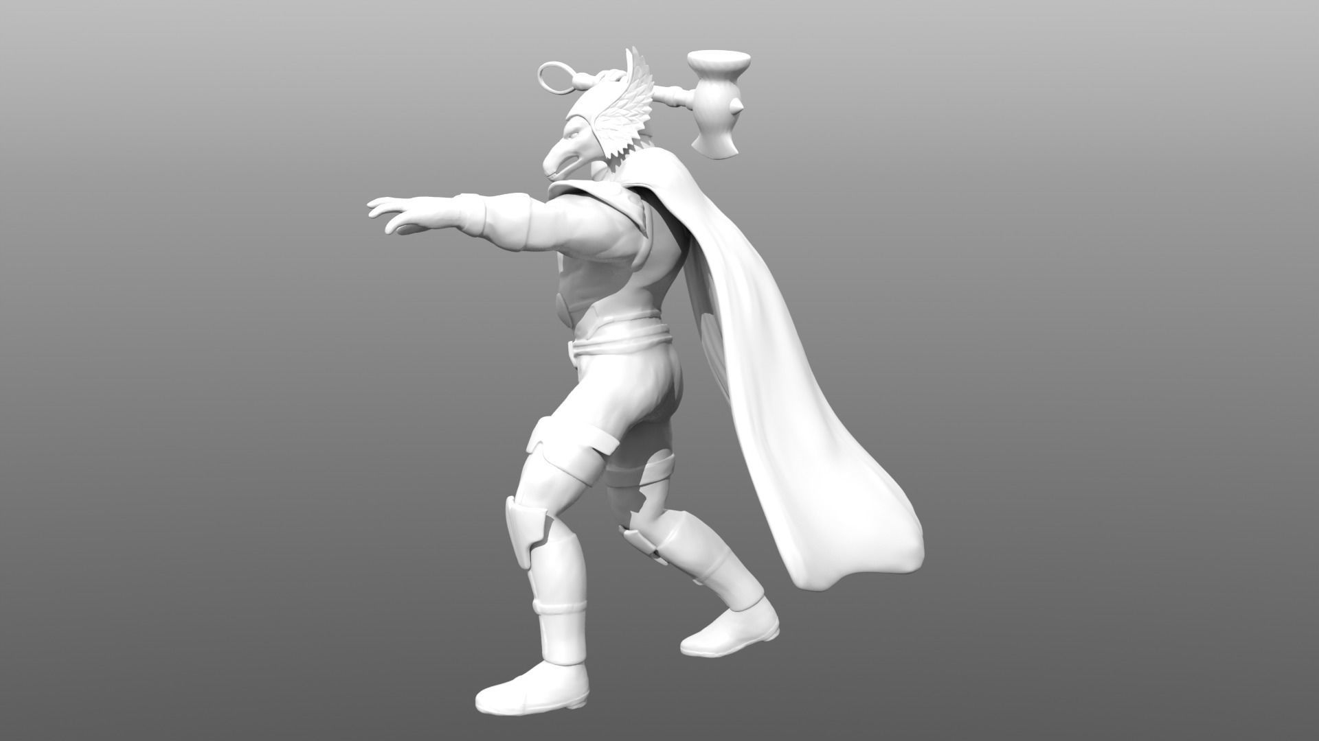 Beta Ray Bill 3D print model_7