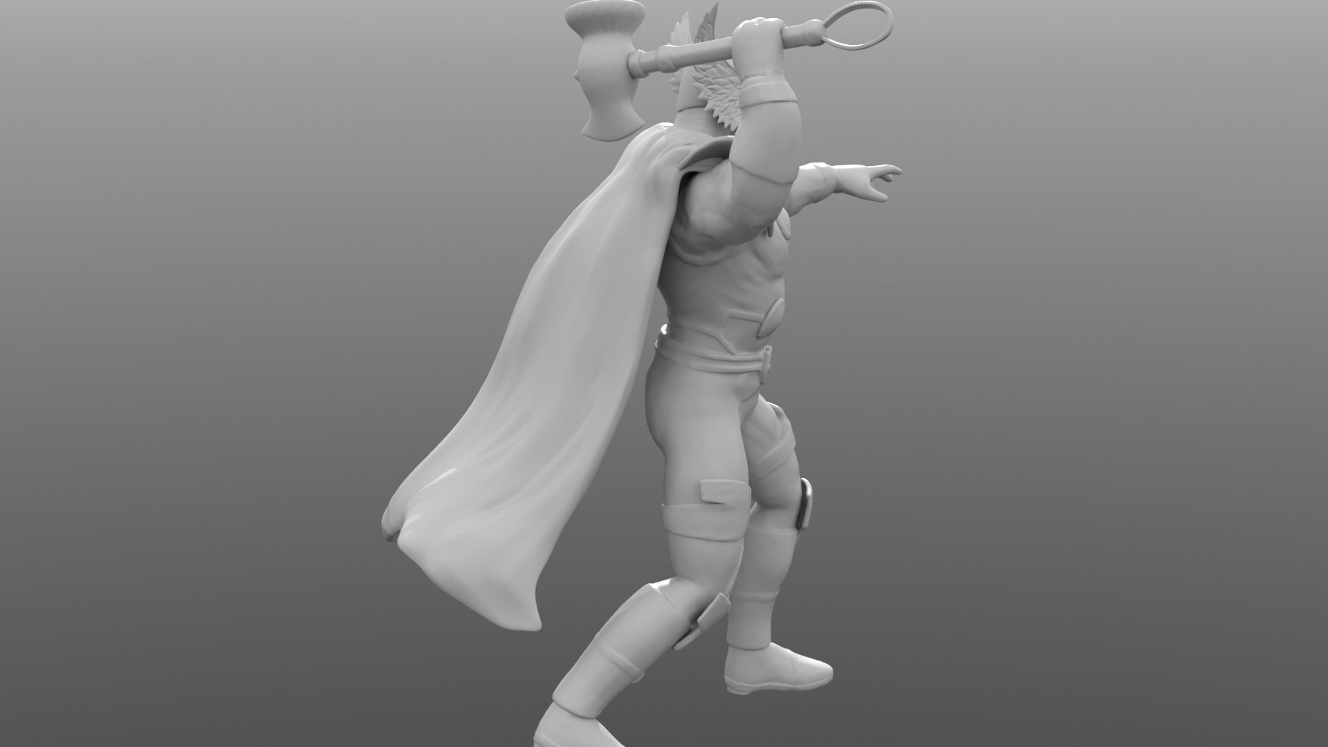 Beta Ray Bill 3D print model_9