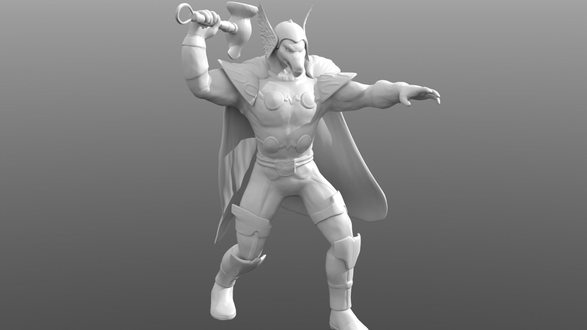 Beta Ray Bill 3D print model_10
