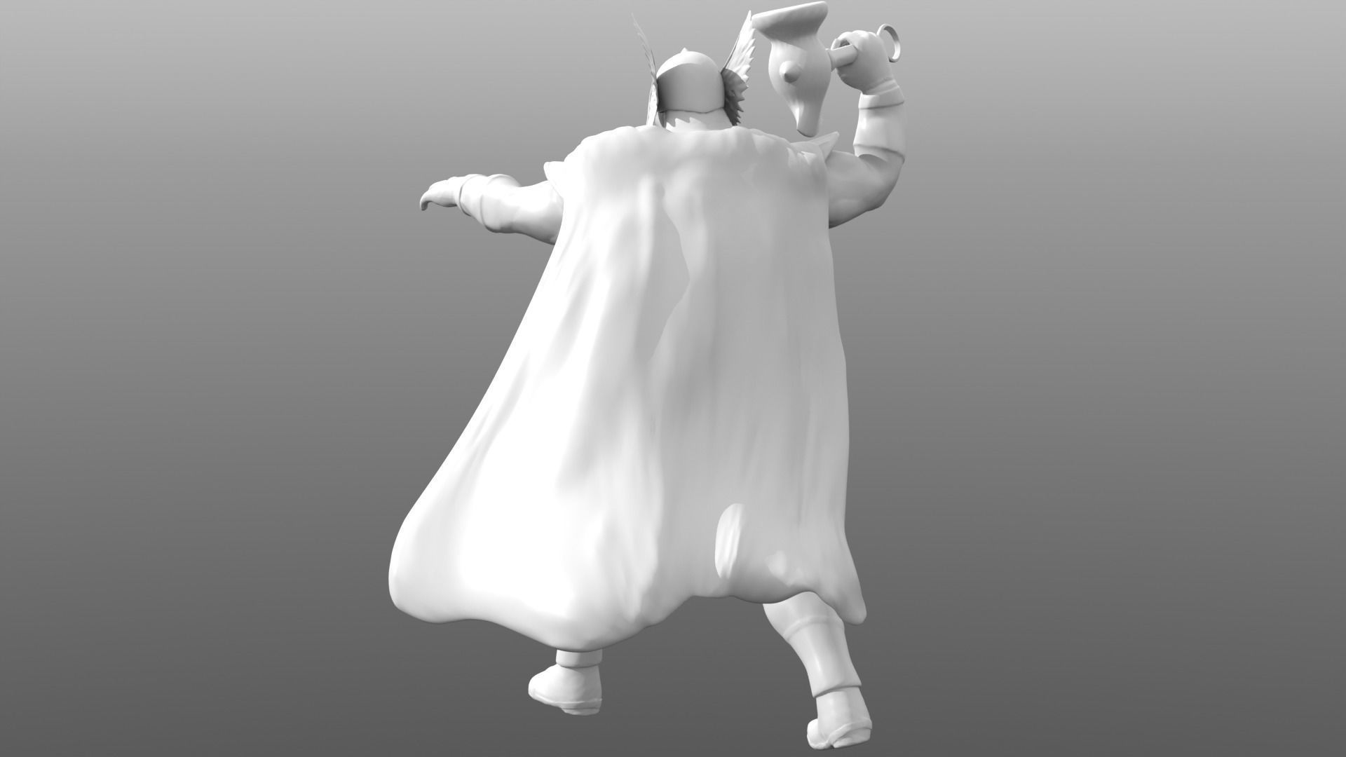 Beta Ray Bill 3D print model_8