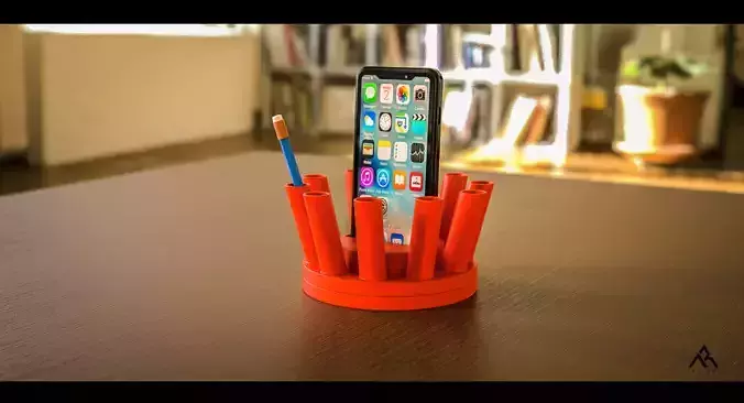 The Thorn Rotatable Pen Holder 