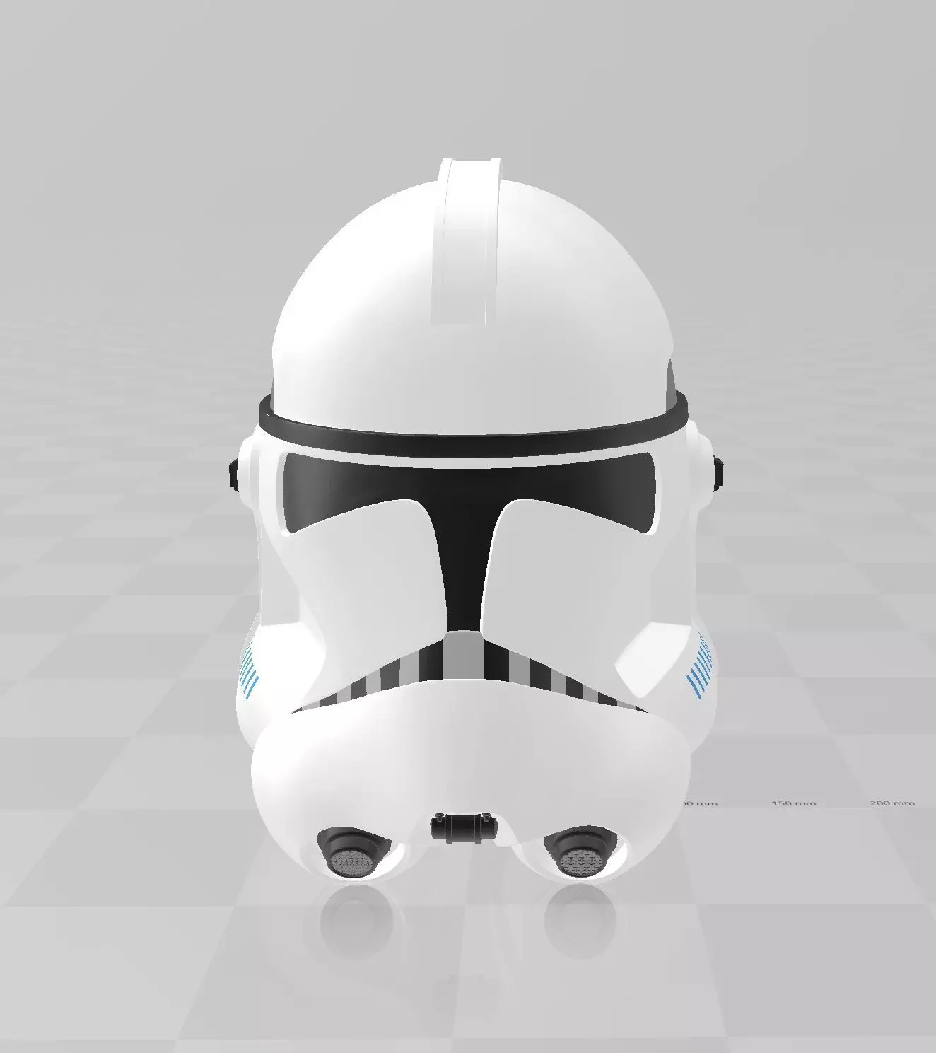 Star Wars Phase 2 Clone Trooper Helmet 3D print model