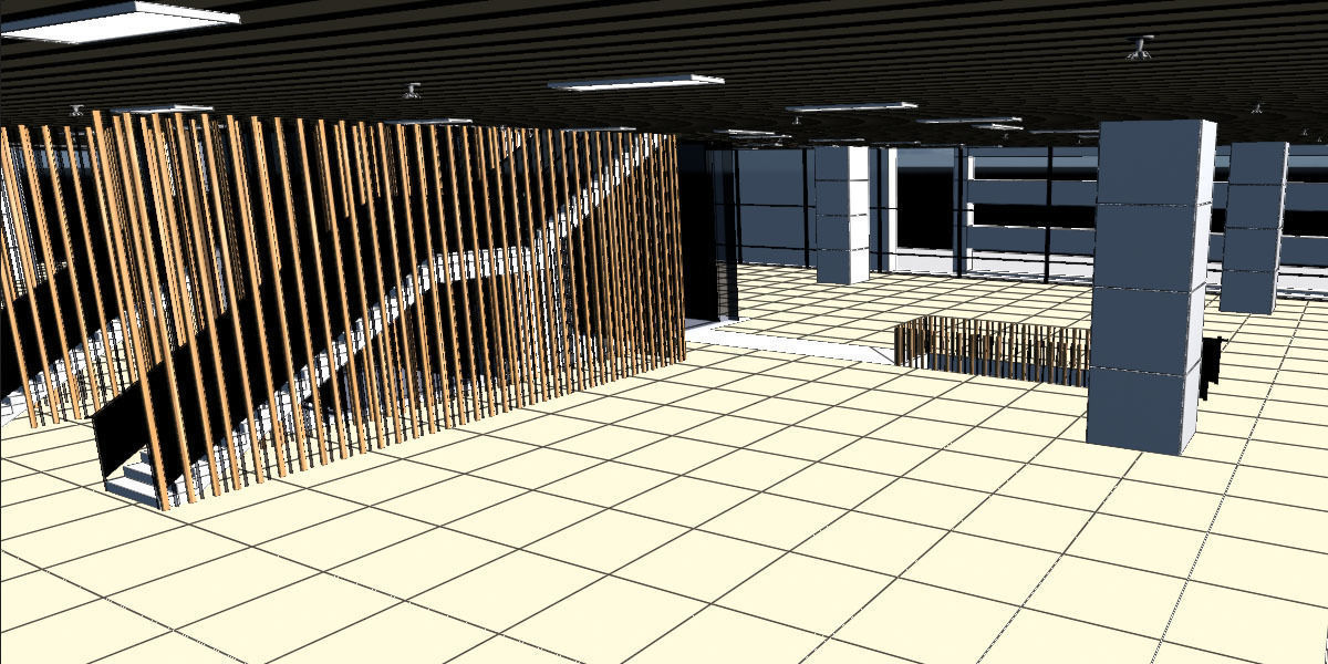 Building 7 office with sky 3D model_7