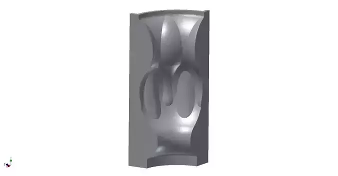 Concrete Vase Mold 3D print model