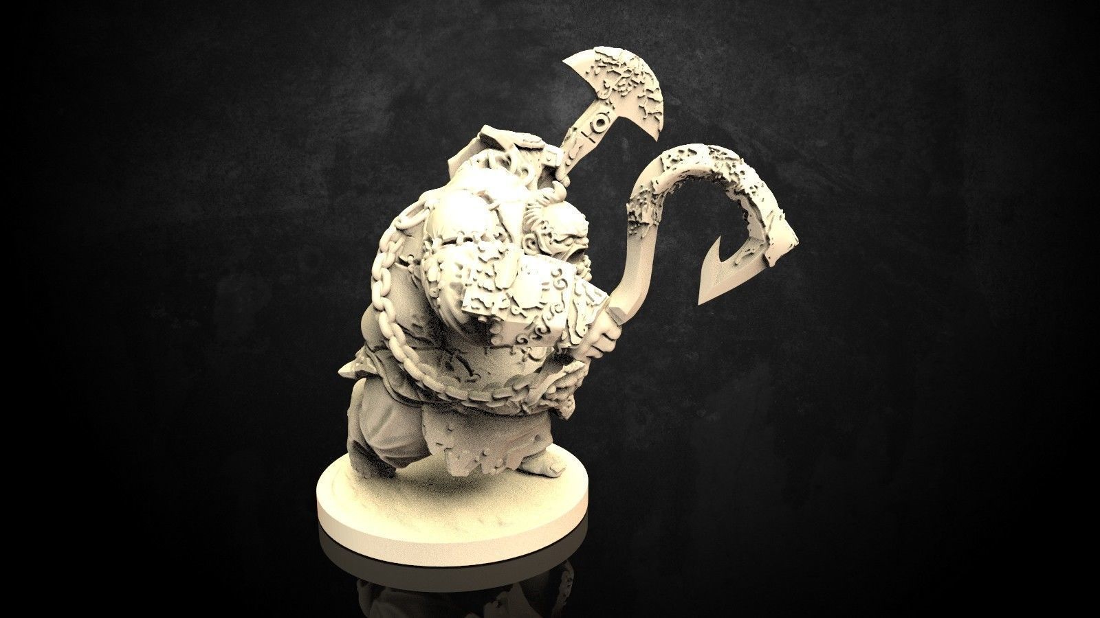 Dota2 Pudge Souvenir Figure 3D print model_2