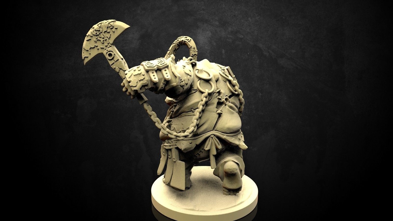 Dota2 Pudge Souvenir Figure 3D print model_1