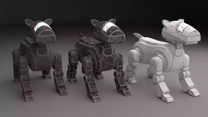 Robo Dog 3D model