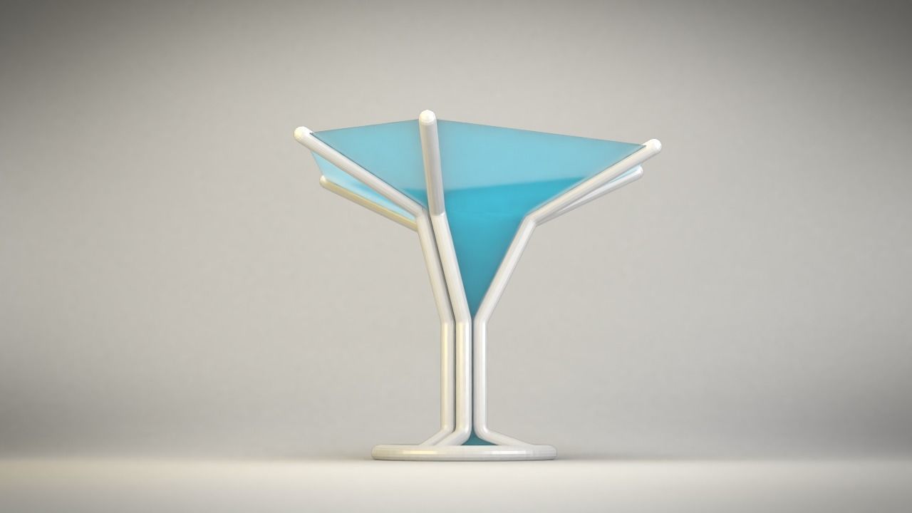 Rubber Tree Low-poly 3D model_7