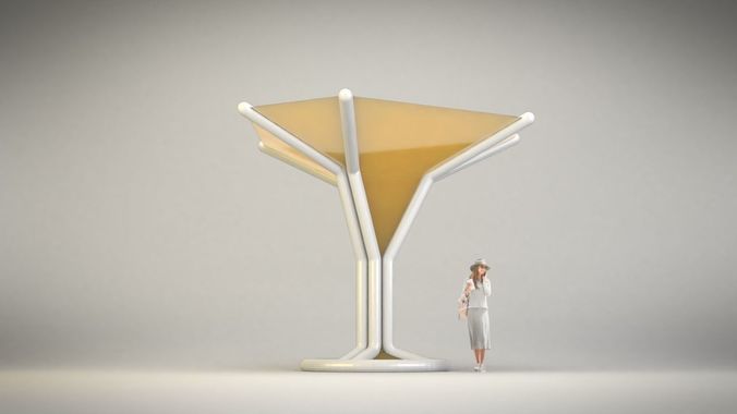 Rubber Tree Low-poly 3D model