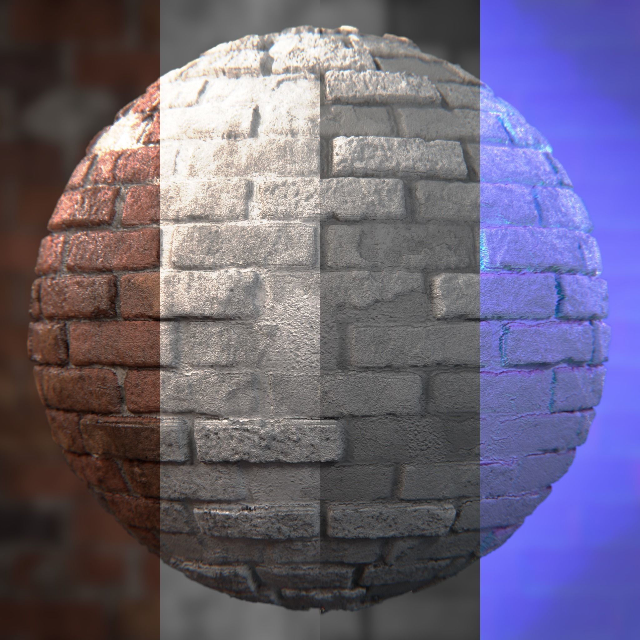 PBR Seamless Brick Texture Texture_1