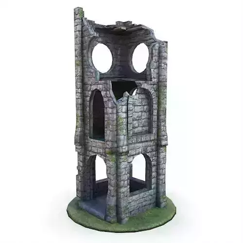 Medieval Building 53 Ruins