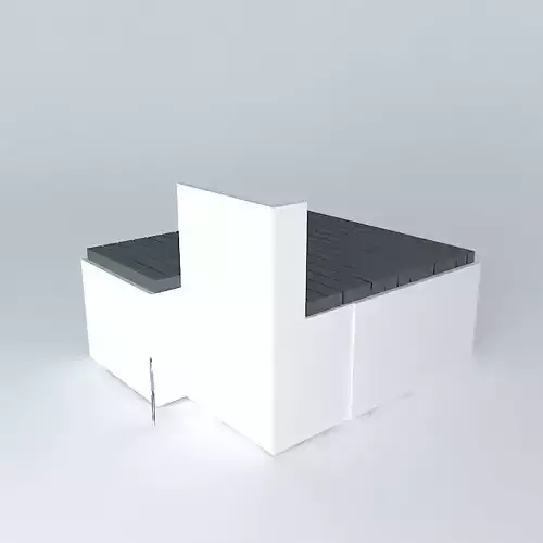 Basement bed Free 3D model