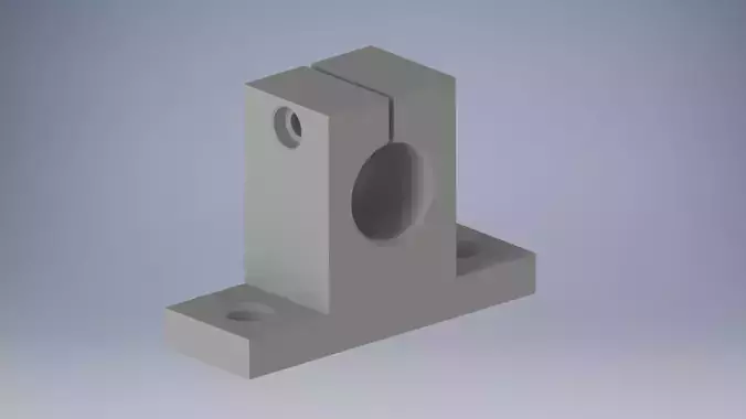 Guide rod holder 3D model