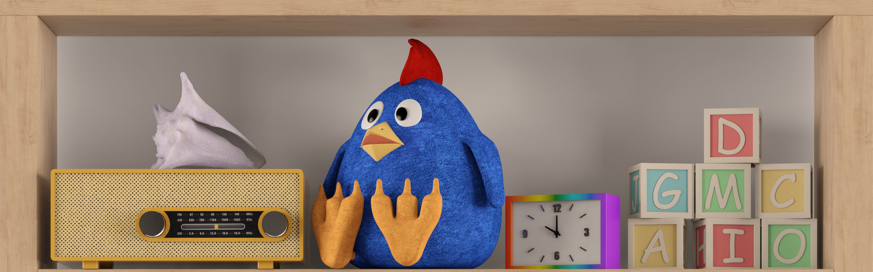 Kids toys 3D model_2