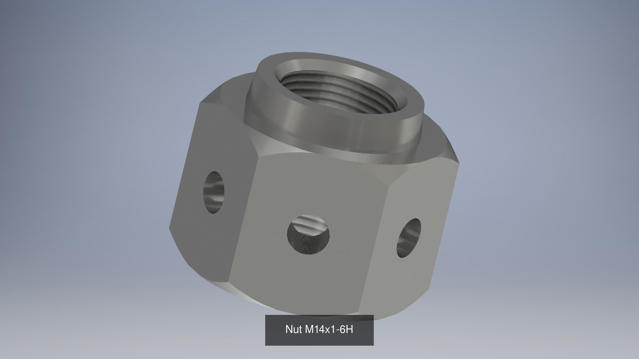 collection 1 metal nut with two holes _2