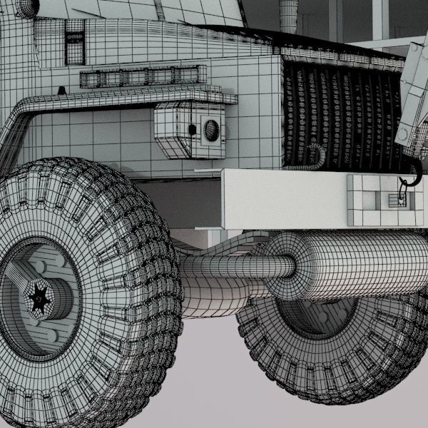 KS 2573 Auto Crane  3D model_18