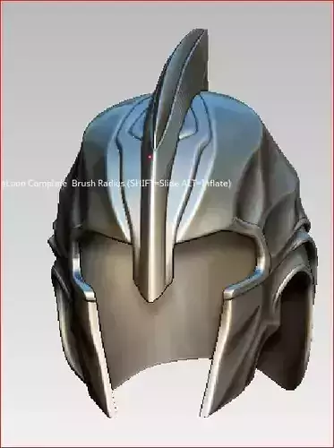 helmet from the movie Aquaman