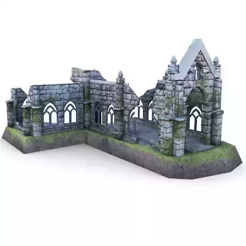 Medieval Building 58 Cathedral Ruins