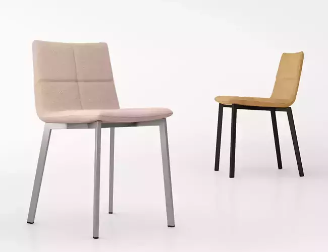 Bludot Between Us dining chair  3D model