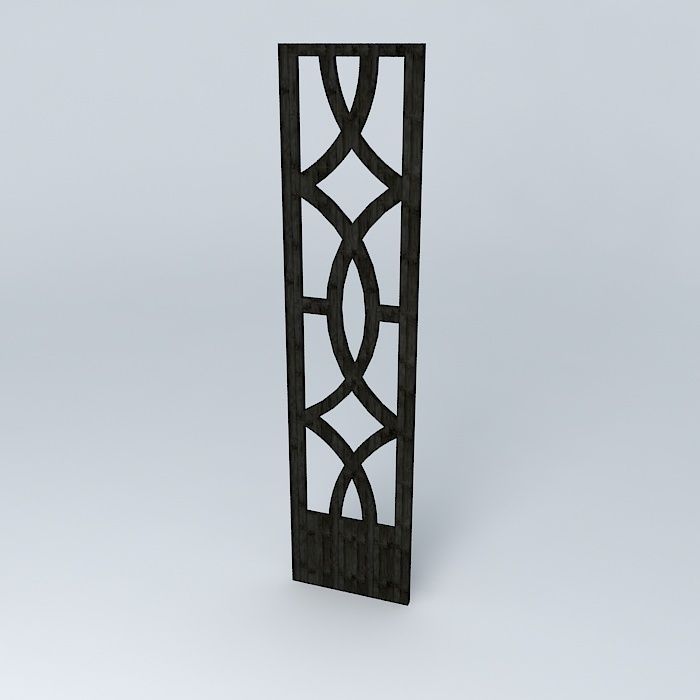Regency screen Free 3D model_1