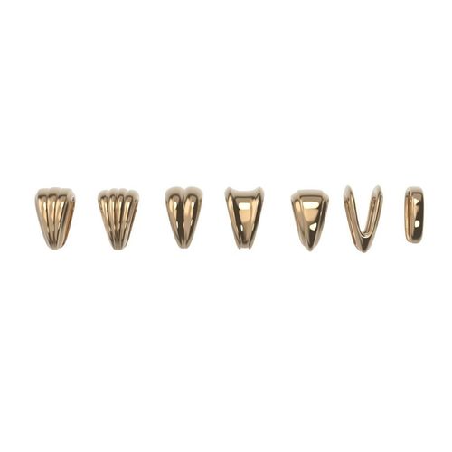 A Package of 7  Bails Gold Silver  3D print model