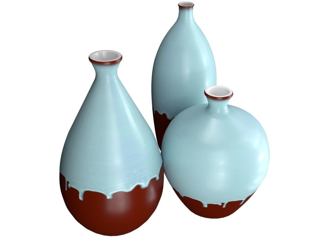 Ceramic Vase 3D model_2