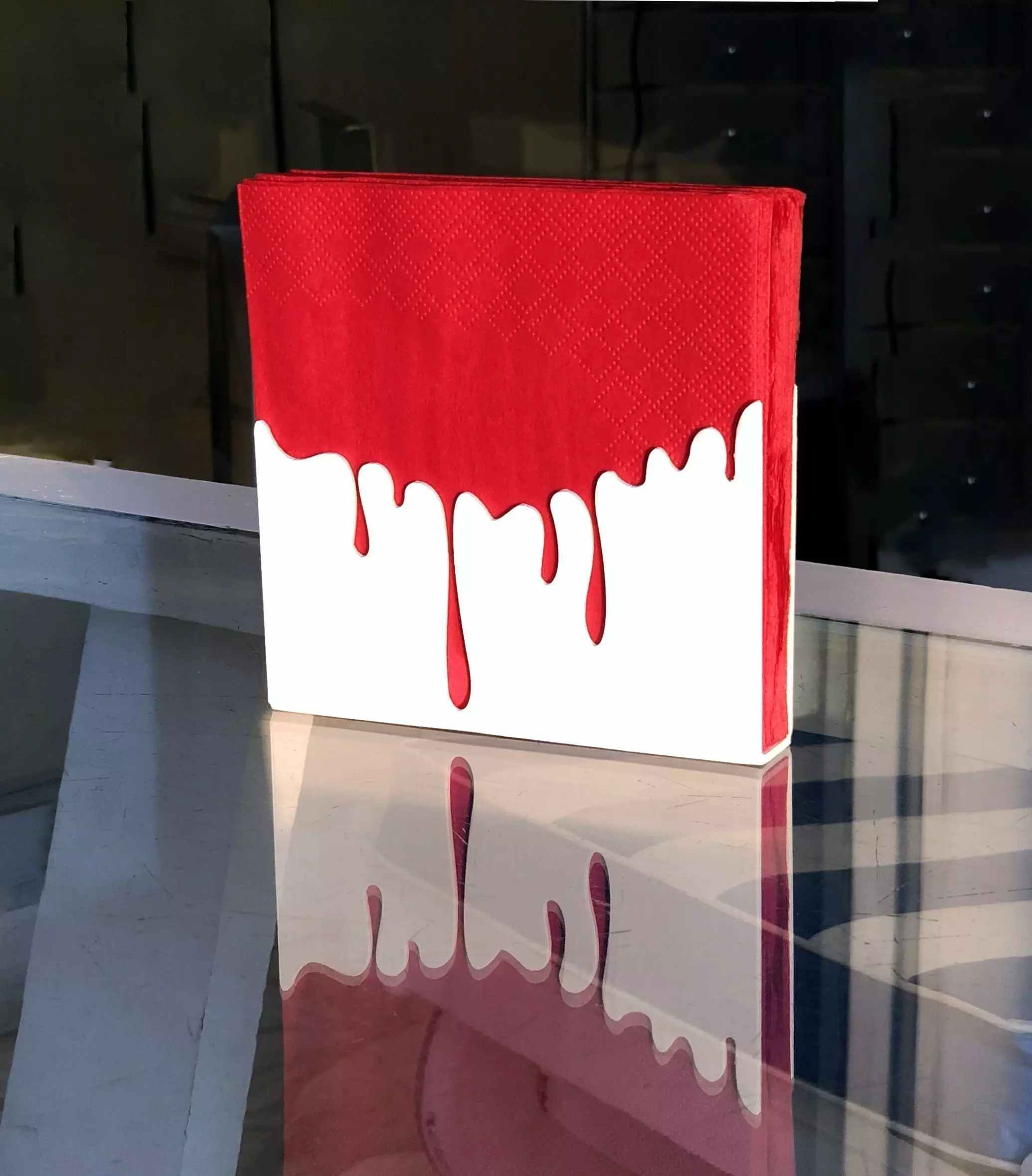 Napkin Holder  3D print model_0