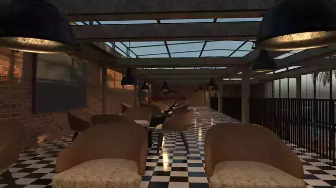 Restaurant Interior Exterior