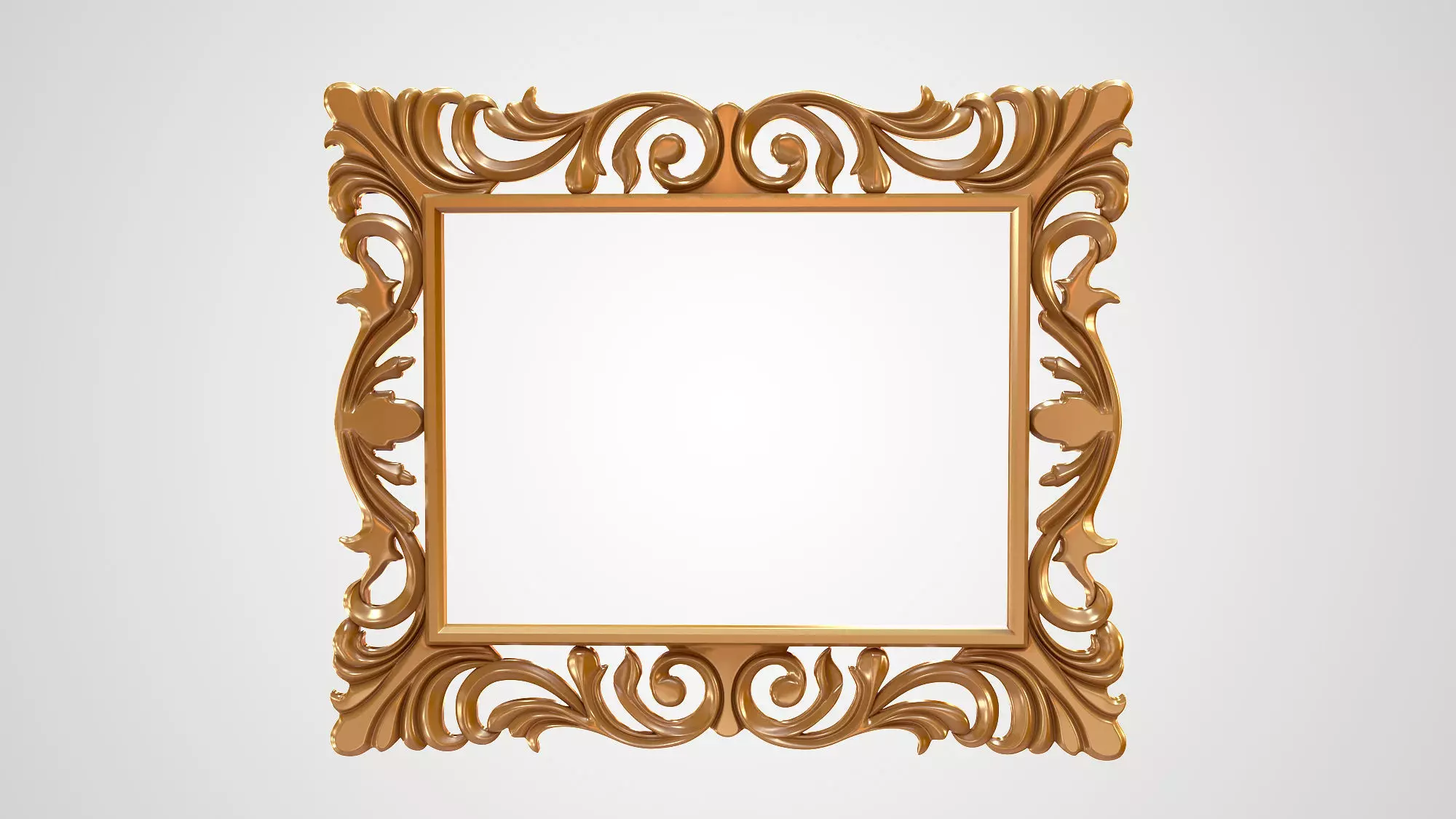 frame for mirror 3D model_0