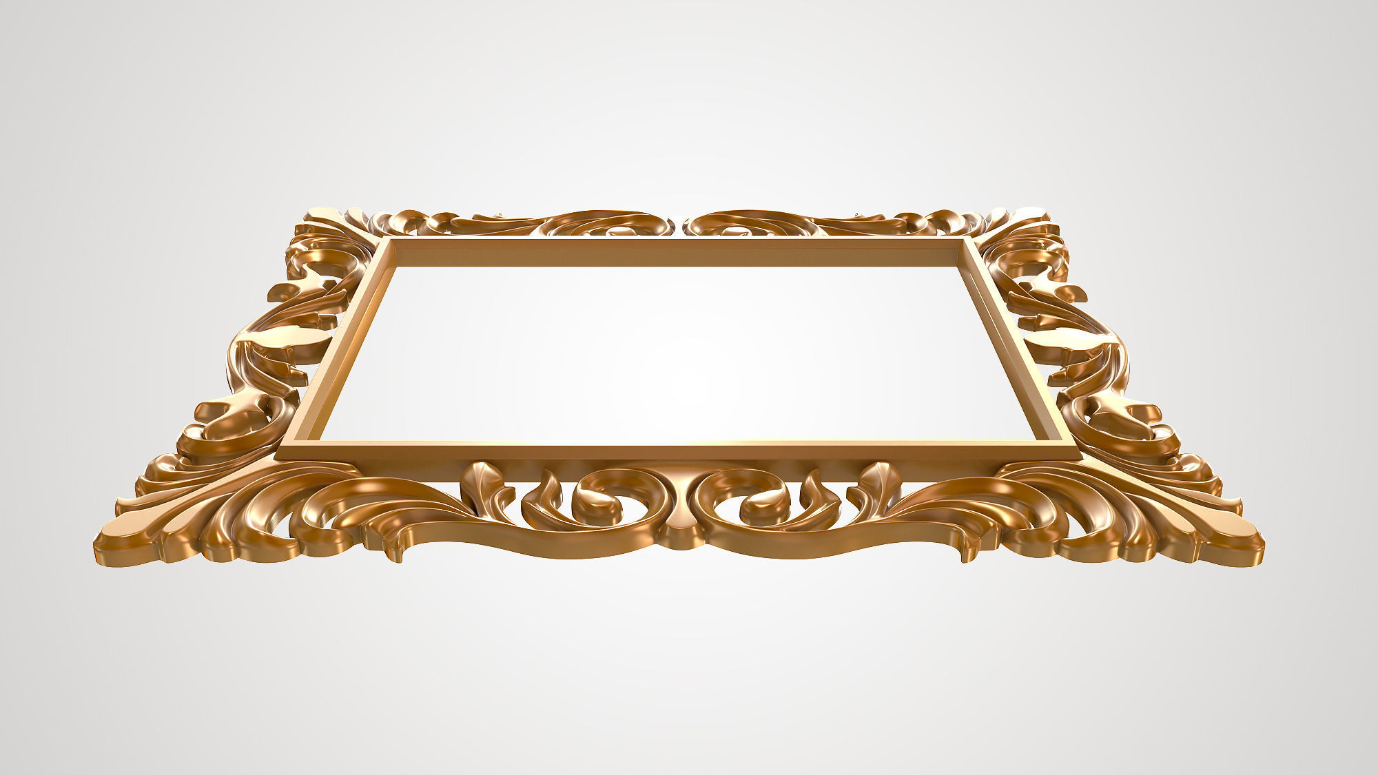 frame for mirror 3D model_1